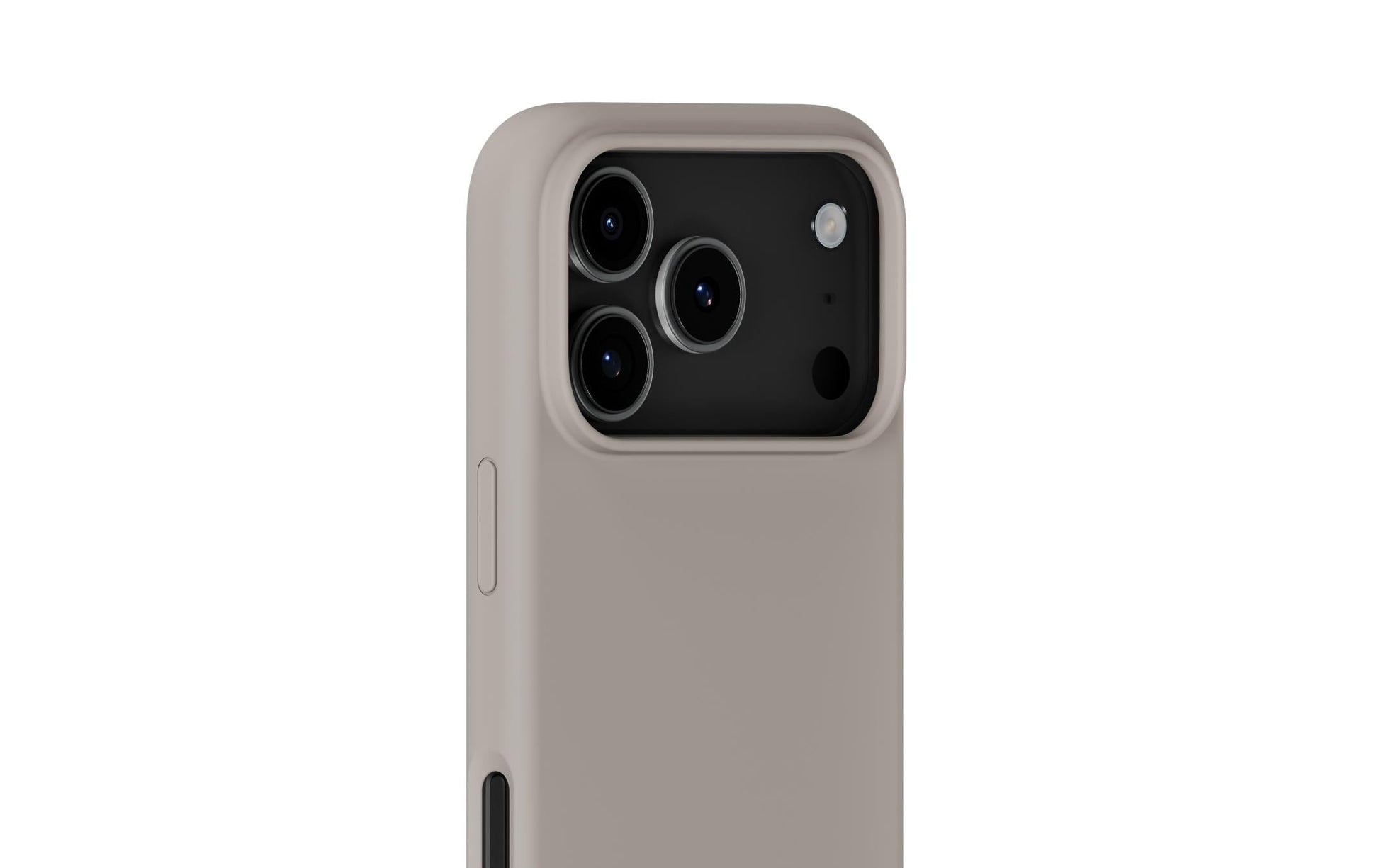 Holdit – Backcover – für Apple iPhone 17 Pro – Taupe – Silikon