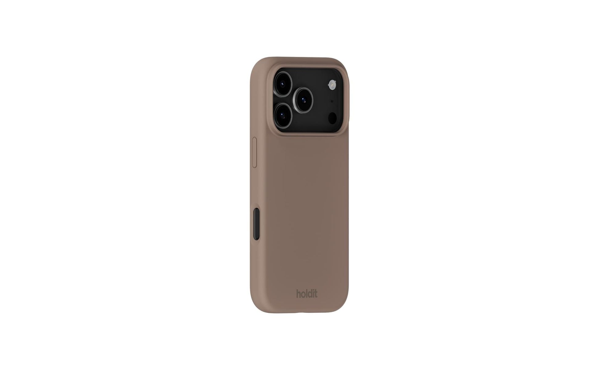 Holdit – Backcover – für Apple iPhone 17 Pro Max – Braun – Silikon