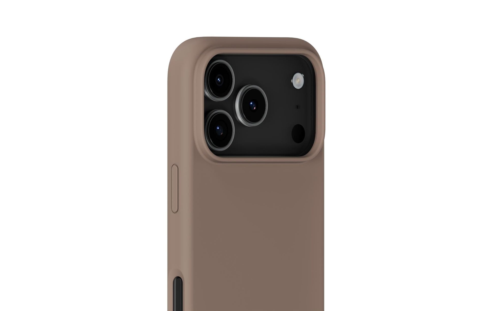 Holdit – Backcover – für Apple iPhone 17 Pro – Braun – Silikon