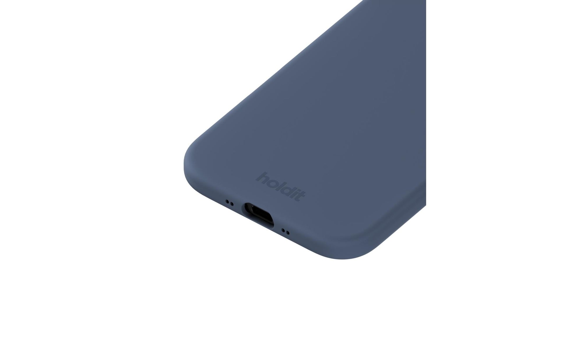 Holdit – Backcover – für Smartphones bis 6,06" – Blau – Silikon