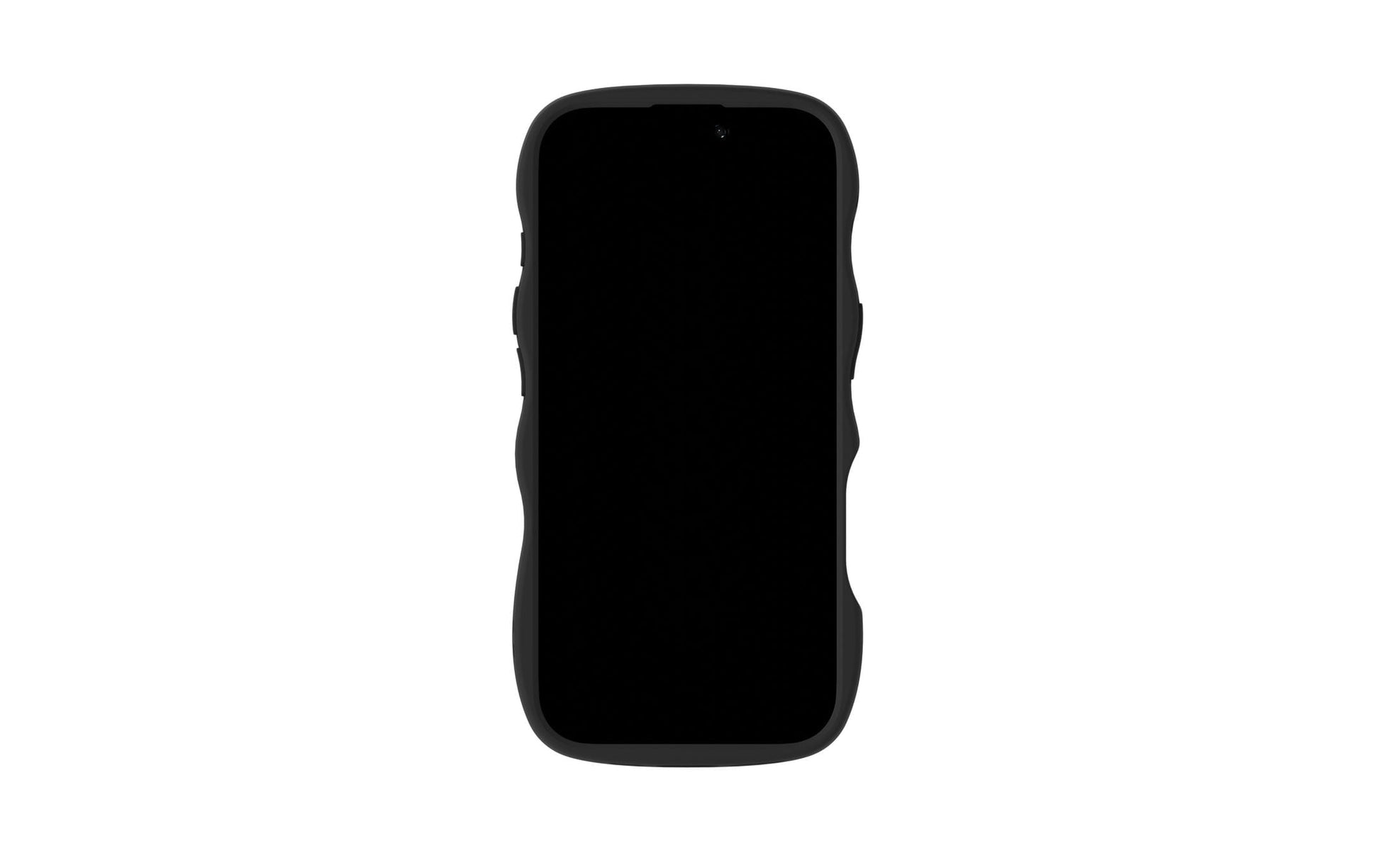 HoldIt Backcover Wavy – für Apple iPhone 17 – schwarz/transparent – TPU