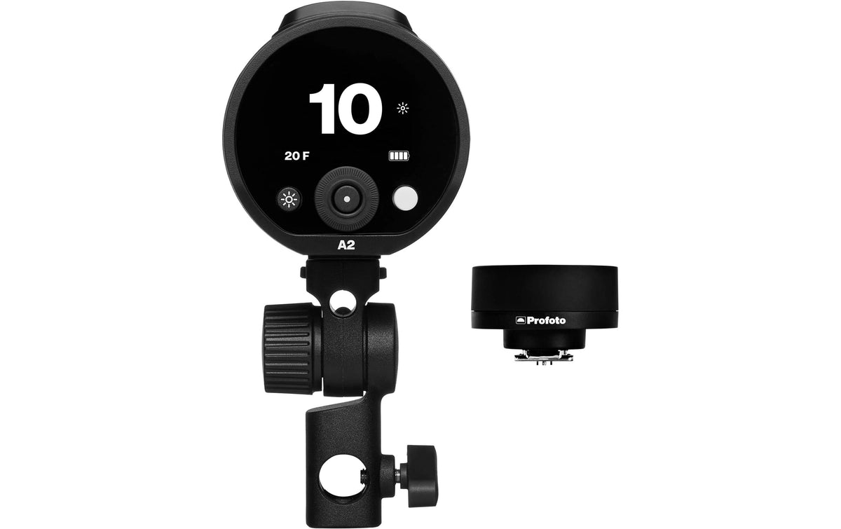 Profoto A2 Connect Kit Blitzgerät – 100 Ws/1 Ws, Leitzahl 60 – für Nikon – Schwarz