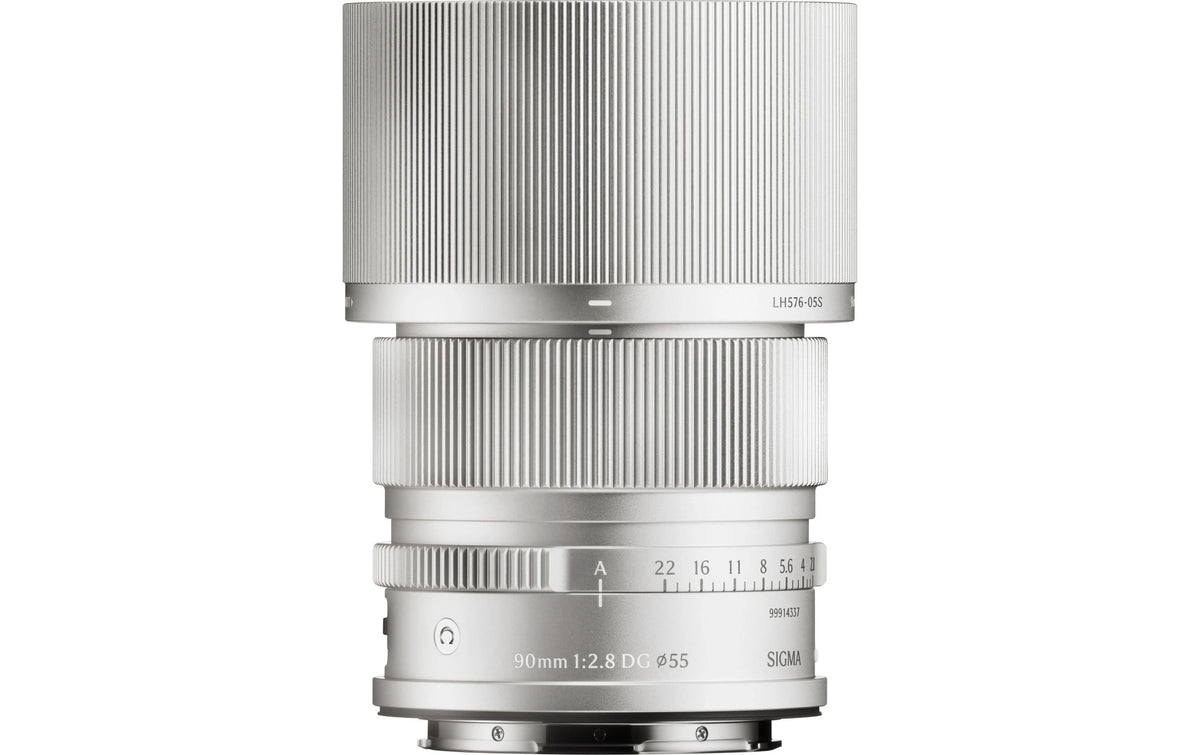 Sigma 90mm F2.8 DG Contemporary L-Mount Objektiv – 90 mm f/2.8 – Silber
