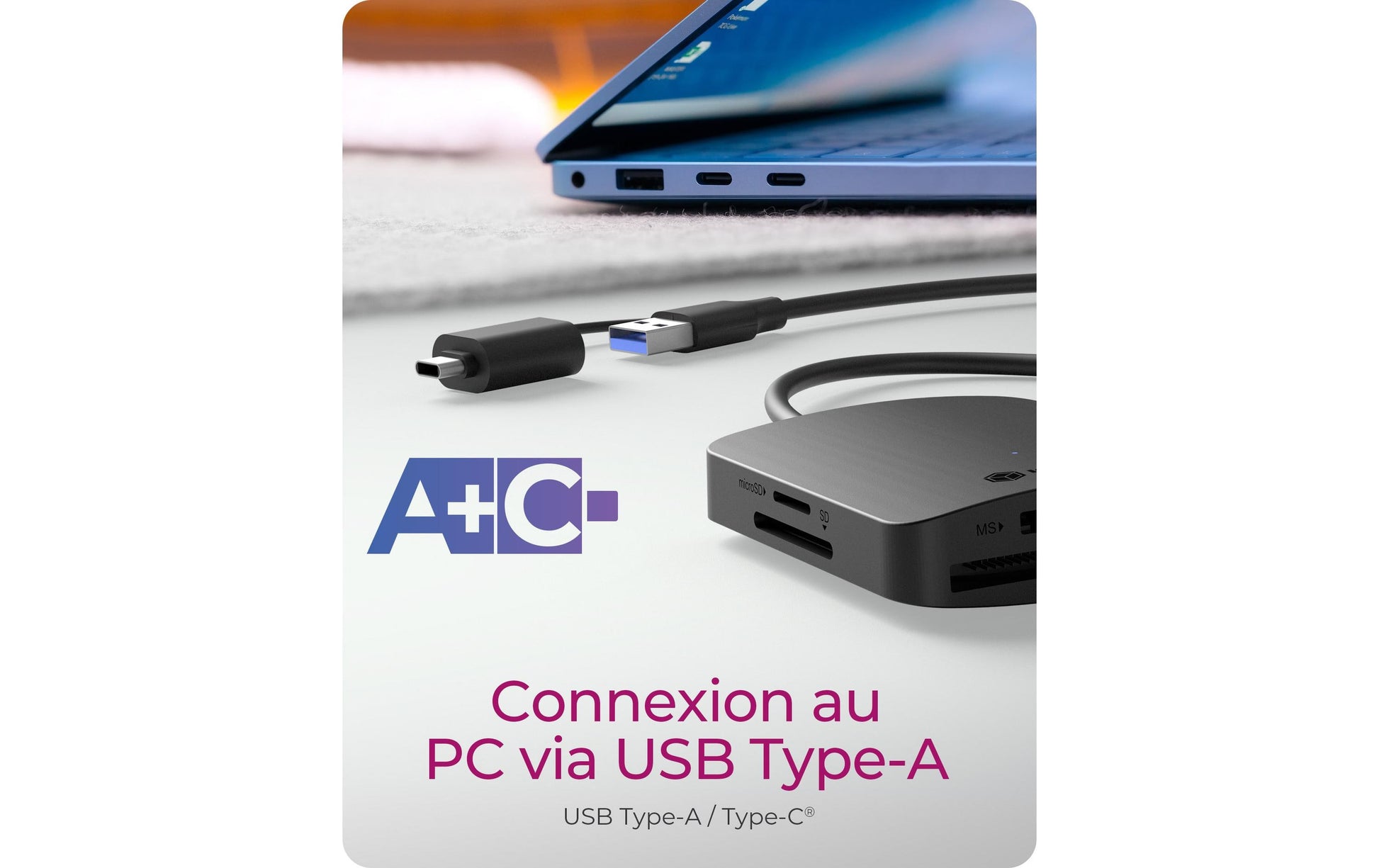 RaidSonic ICY BOX IB-CR302-CU3 – Smartcard-Leser – USB 3.0, SDXC (SD 3.0), Schwarz