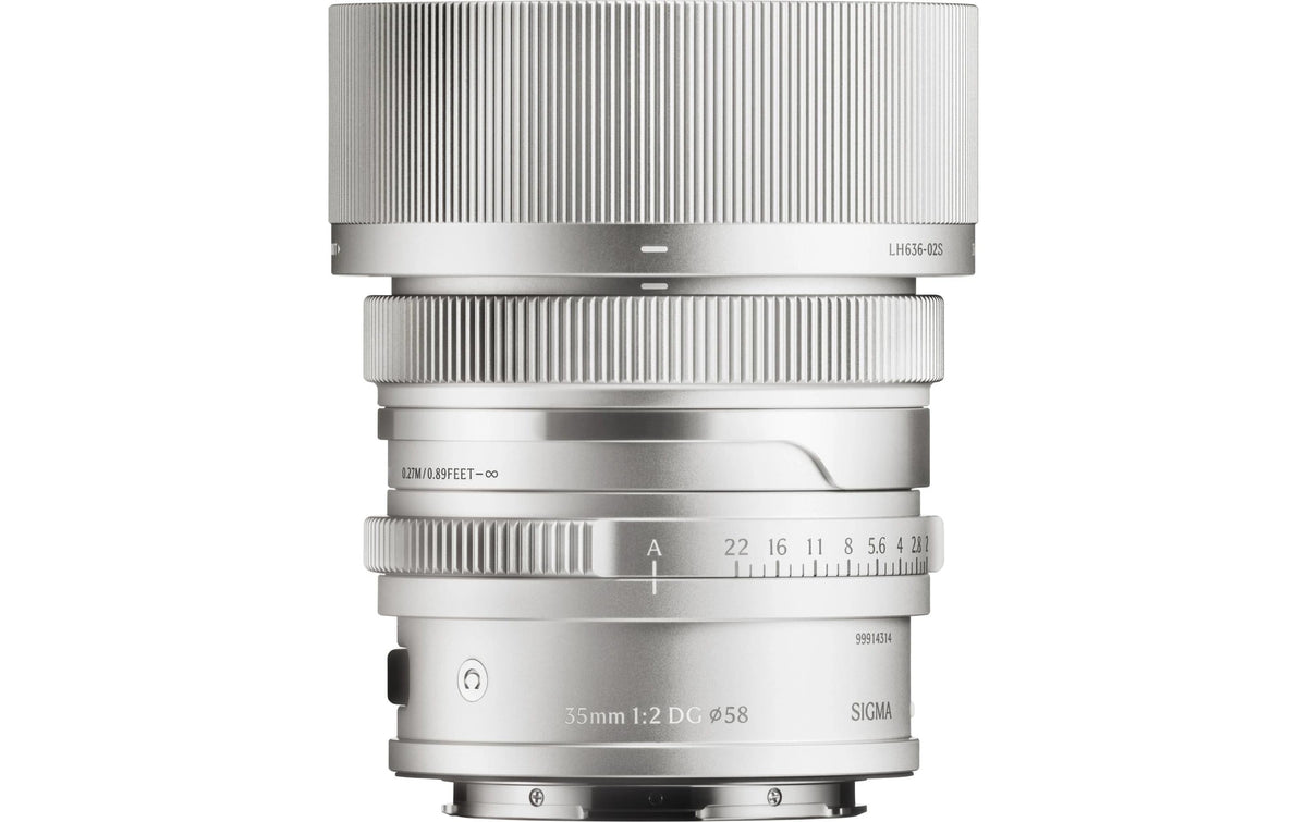 Sigma 35mm f/2.0 DG Contemporary Objektiv – L-Mount – Silber