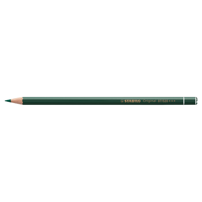 STABILO Original Farbstift – Dunkel Chromoxidgrün, Ø 2,5 mm
