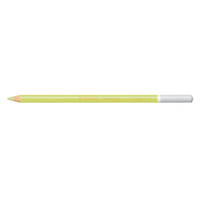 STABILO Pastellstift CarbOthello – Minen-Ø 4,4 mm, Einzelstift Hellzinnobergrün