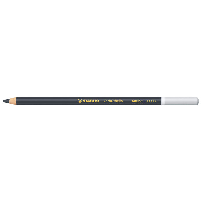 STABILO Pastellstift CarbOthello – Einzelstift Lampenschwarz, Minen-Ø 4,4 mm