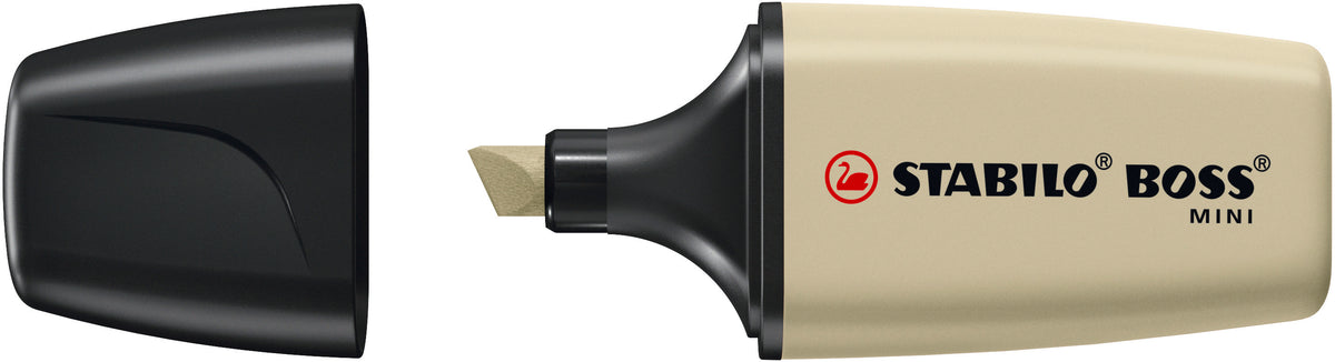 STABILO BOSS Textmarker Mini – Schlammgrün, Keilspitze 2–5 mm