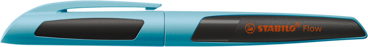 STABILO Flow Kugelschreiber – Blau, Spitze 0,5 mm, nachfüllbar