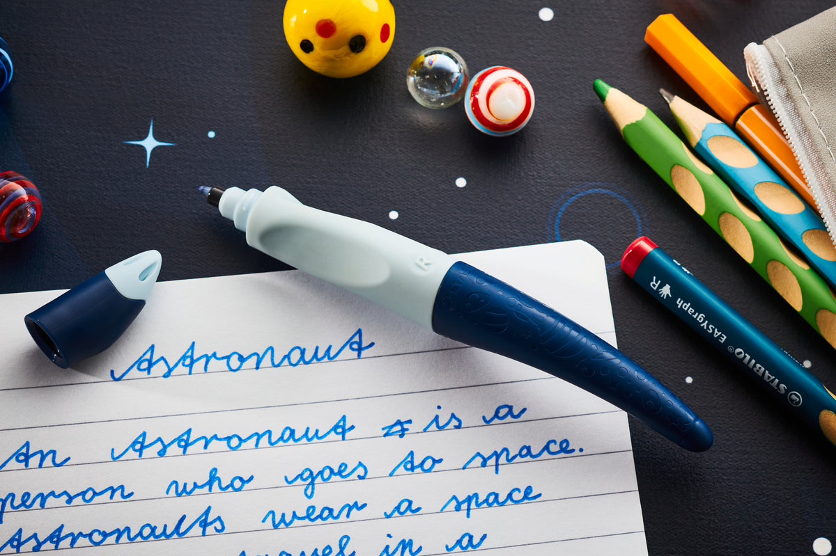 STABILO EASYoriginal 3D Dream – Tintenroller, 0,5 mm, Blau, radierbar, für Rechtshänder