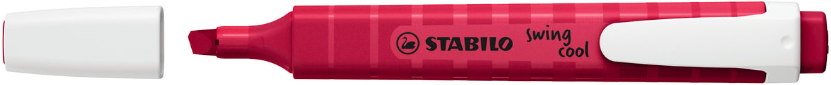 STABILO Swing Cool Textmarker – Burgunderrot, Spitze 1 mm
