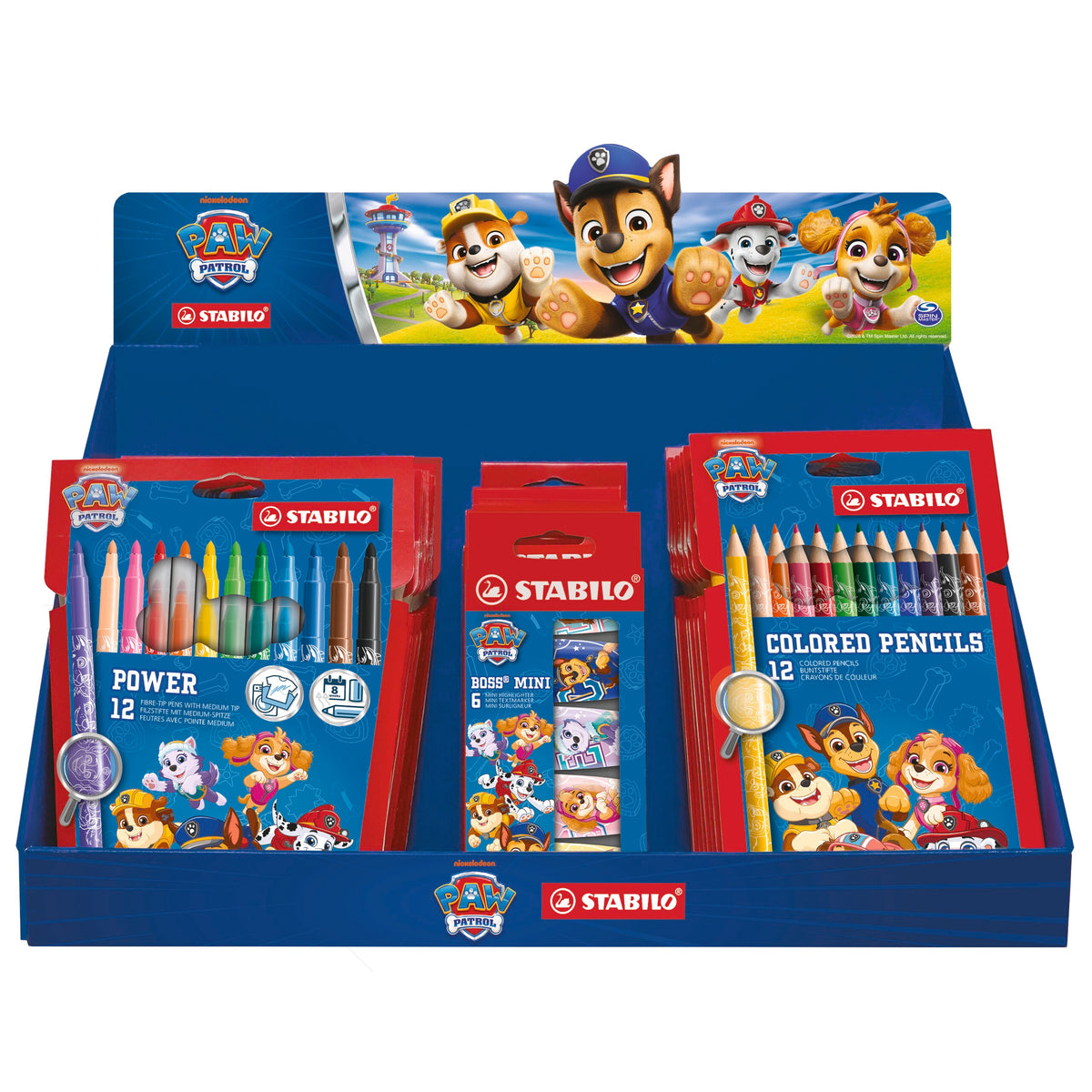STABILO Thekendisplay 200×310×390 mm – assortiert – Basic Paw Patrol