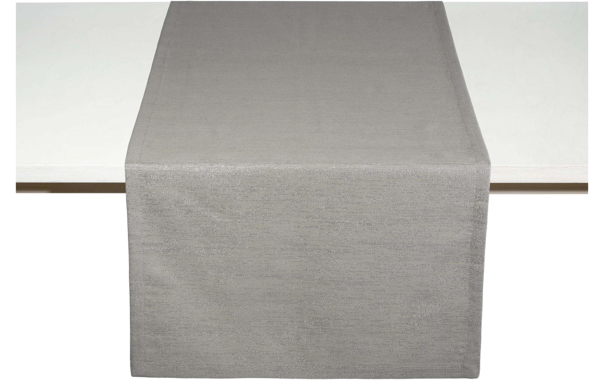 PICHLER Tischläufer – 50×150 cm, Baumwolle/Leinen/Polyester/Viskose, Beton