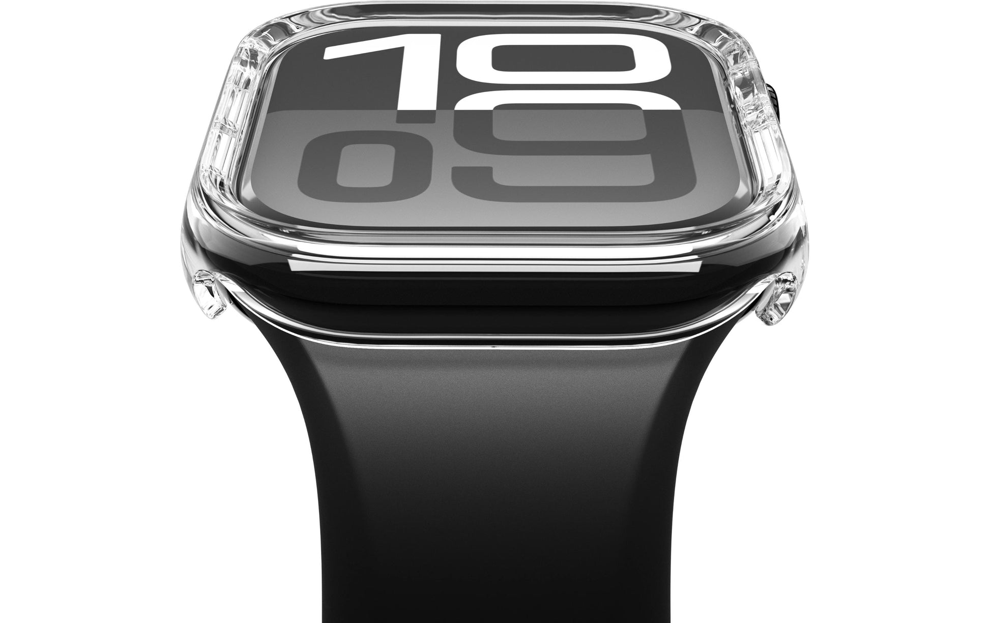 Vonmählen Bumper Case – Edelstahl Transparent, für Apple Watch Series 11 42 mm