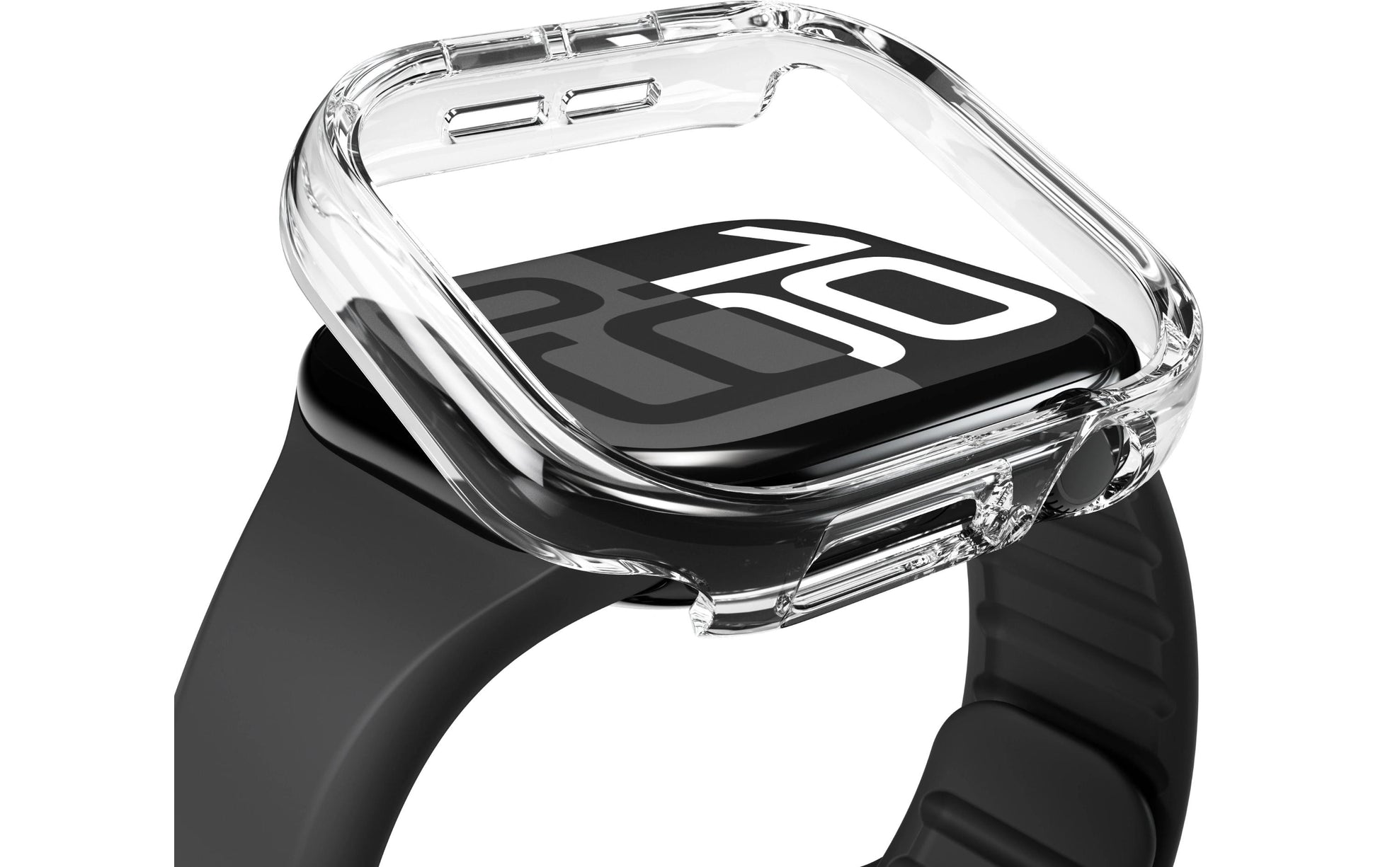 Vonmählen Bumper Case 40 mm – Edelstahl Transparent, für Apple Watch