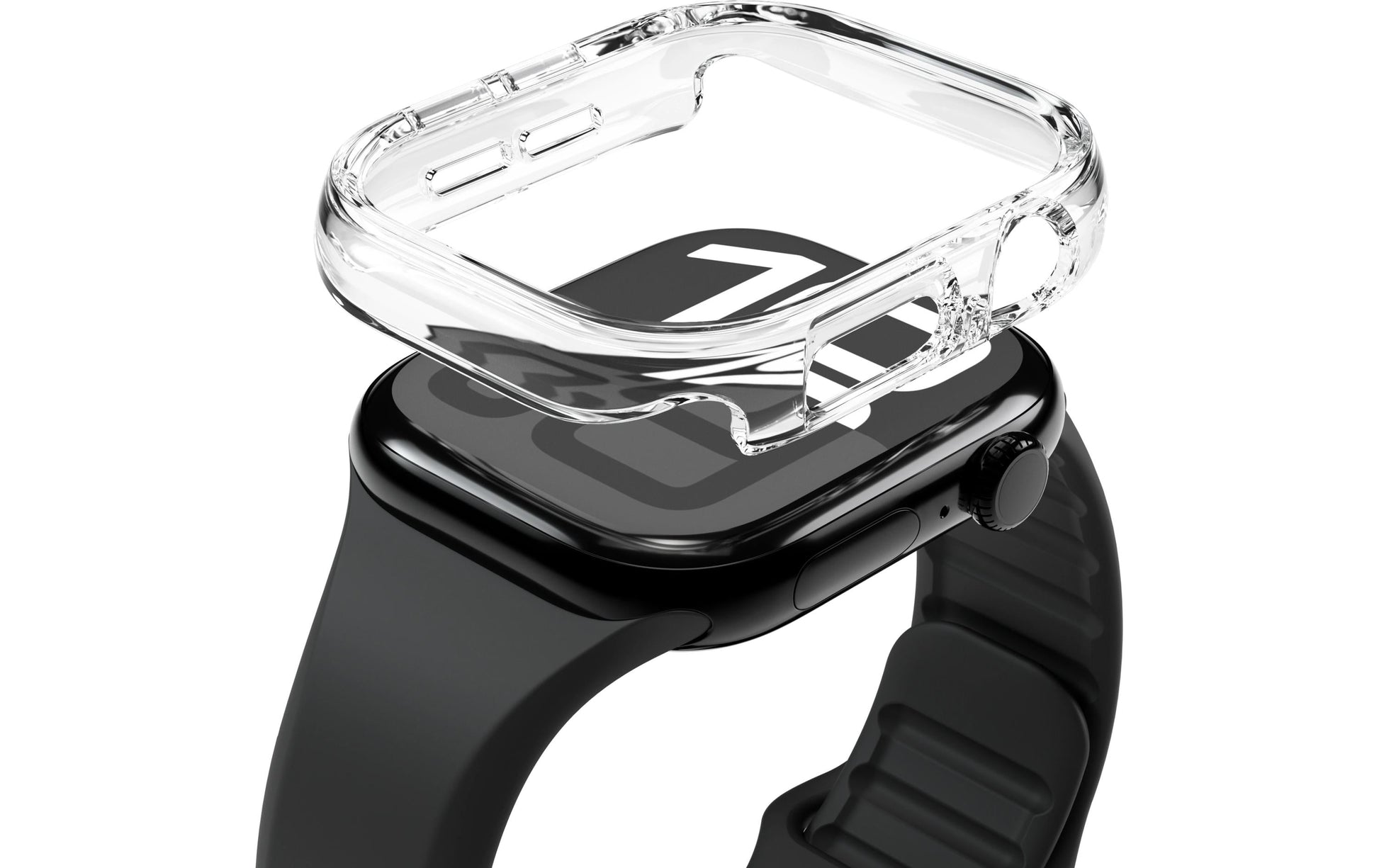 Vonmählen Bumper Case 40 mm – Edelstahl Transparent, für Apple Watch