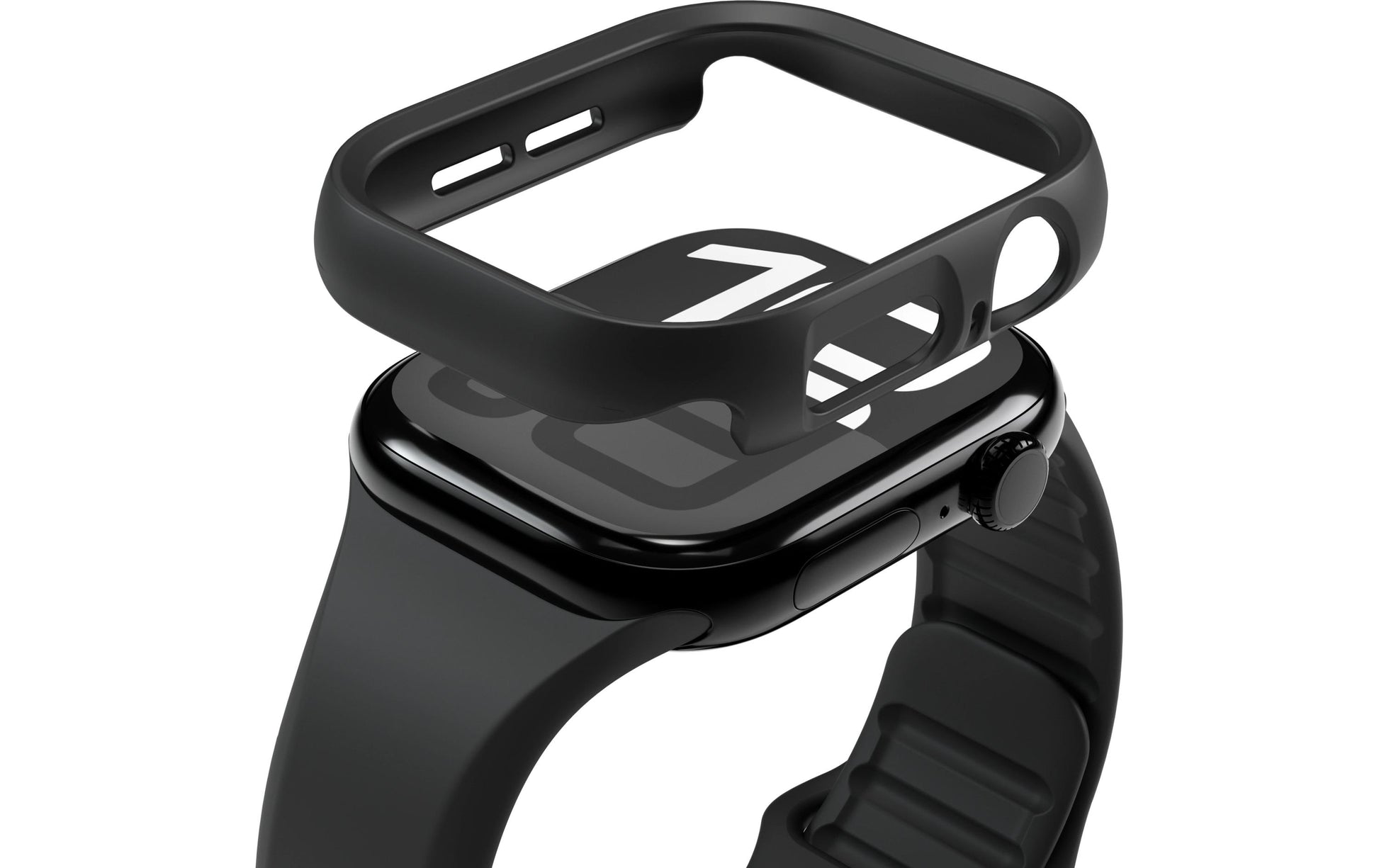 Vonmählen 44 mm – Edelstahl Schwarz, für Apple Watch