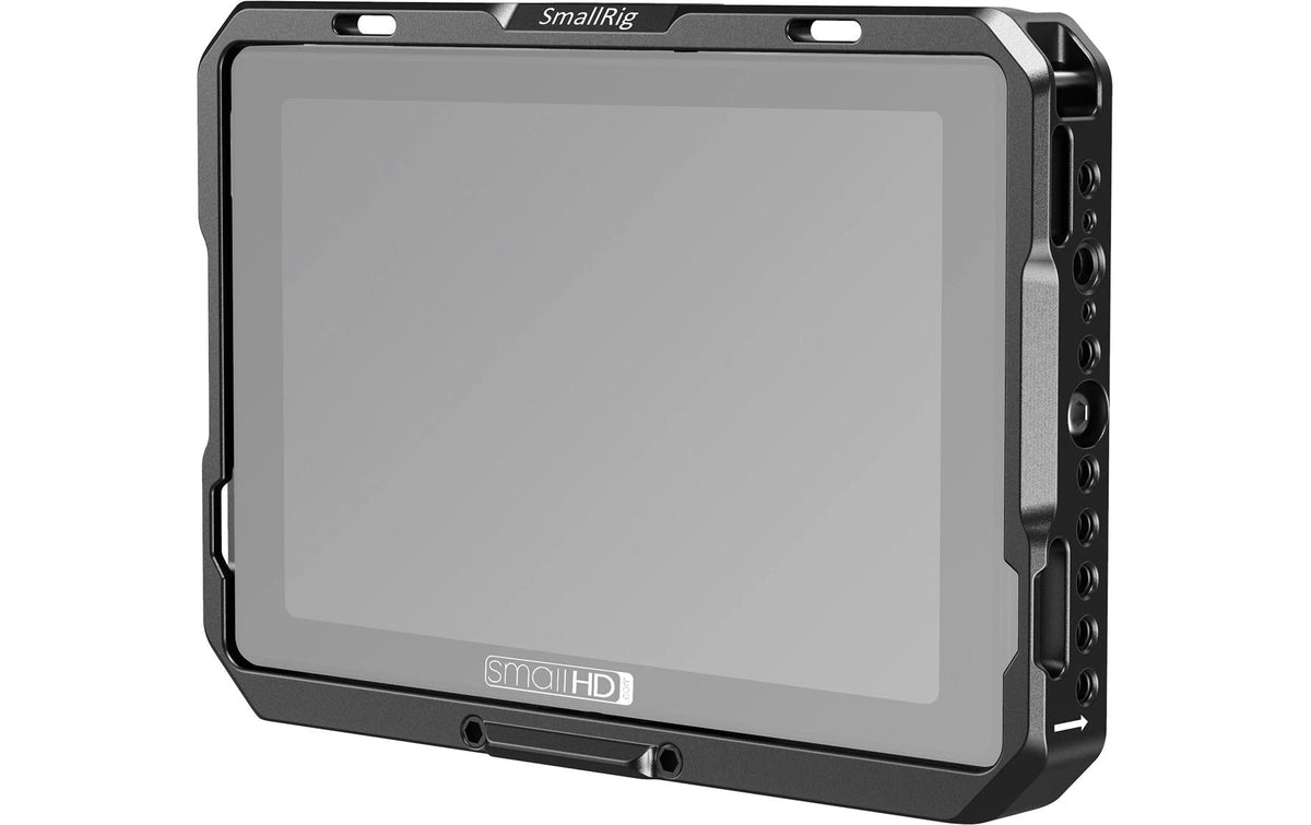 SmallRig CMS2684 Cage-Kit – 196 × 136,9 × 38,8 mm – für SmallHD Indie 7, SmallHD 702 Touch Monitor – Schwarz