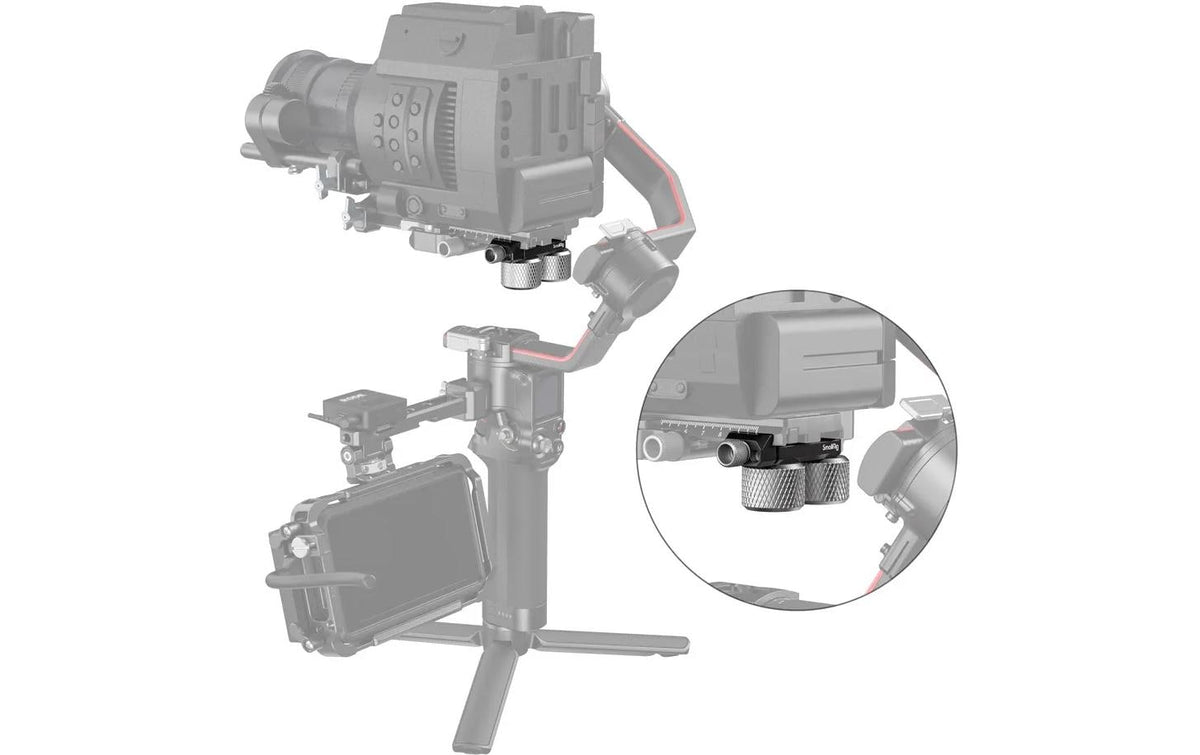 SmallRig 3125 Gegengewicht-Kit – 73,5 × 14 × 23 mm – für DJI RS 2, RSC 2, DJI Ronin-S und andere – 3er-Pack