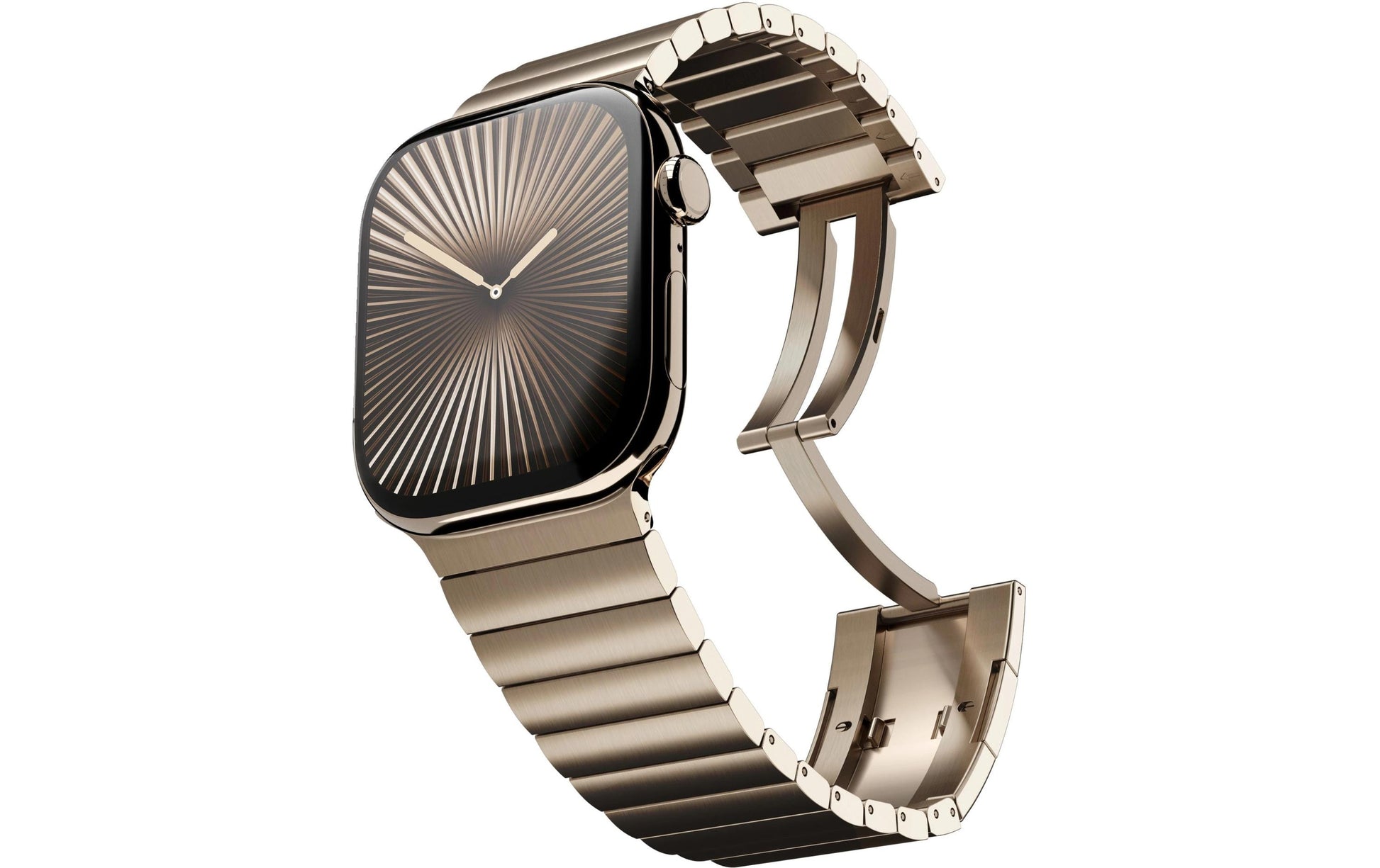 Vonmählen Link BraceletPro OS Sunset Gold – Armband – für Apple Watch (40, 41, 42 mm), Gold, Edelstahl