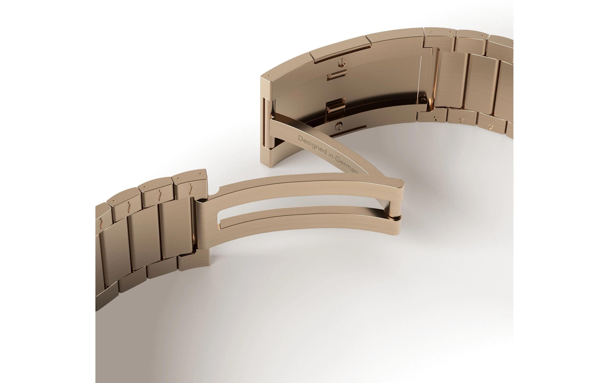 Vonmählen Link BraceletPro OS Sunset Gold – Armband – für Apple Watch (40, 41, 42 mm), Gold, Edelstahl