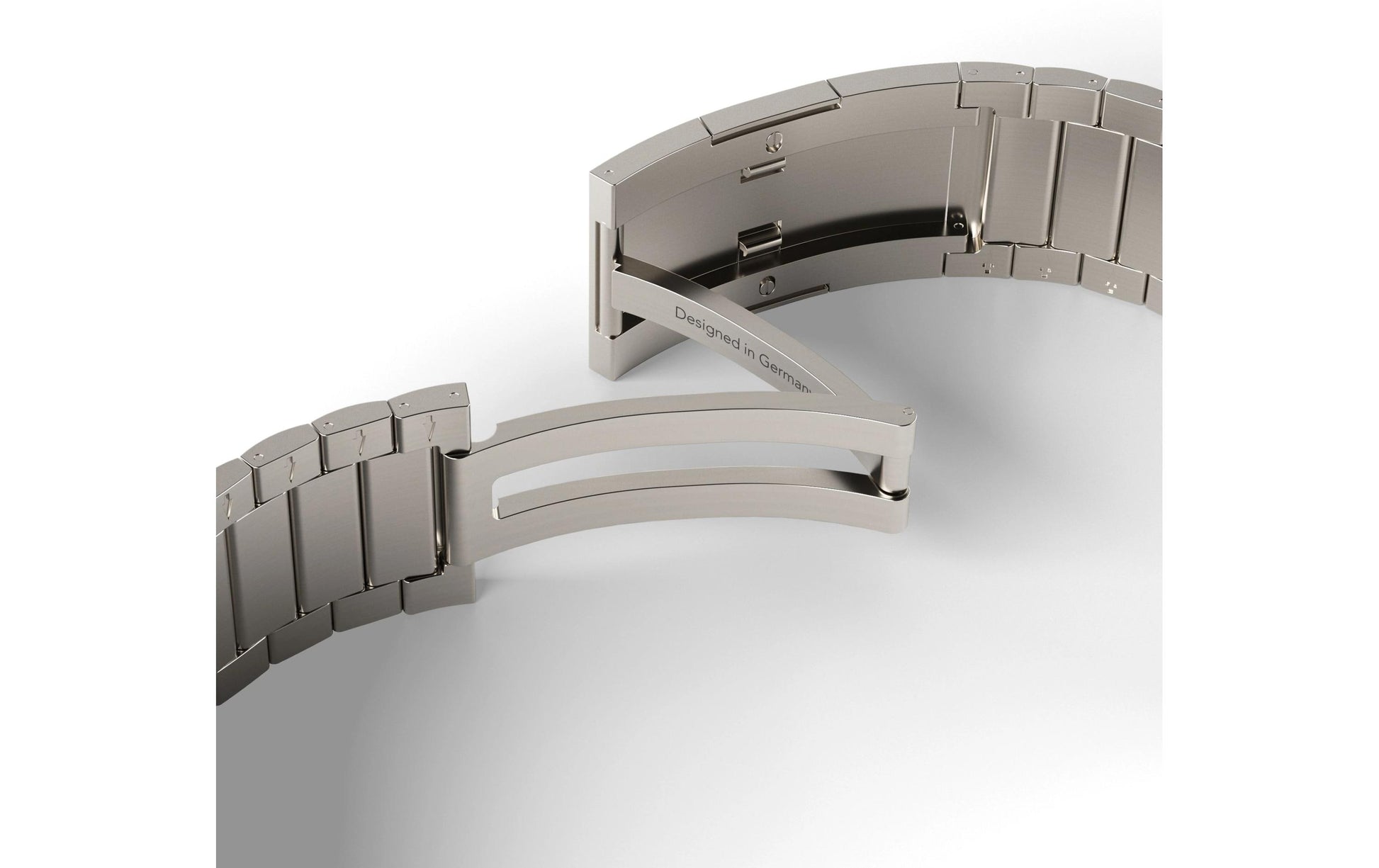 Vonmählen Link Bracelet Pro OS – Armband – für Apple Watch 40 mm, 41 mm, 42 mm, Desert Sand, Edelstahl