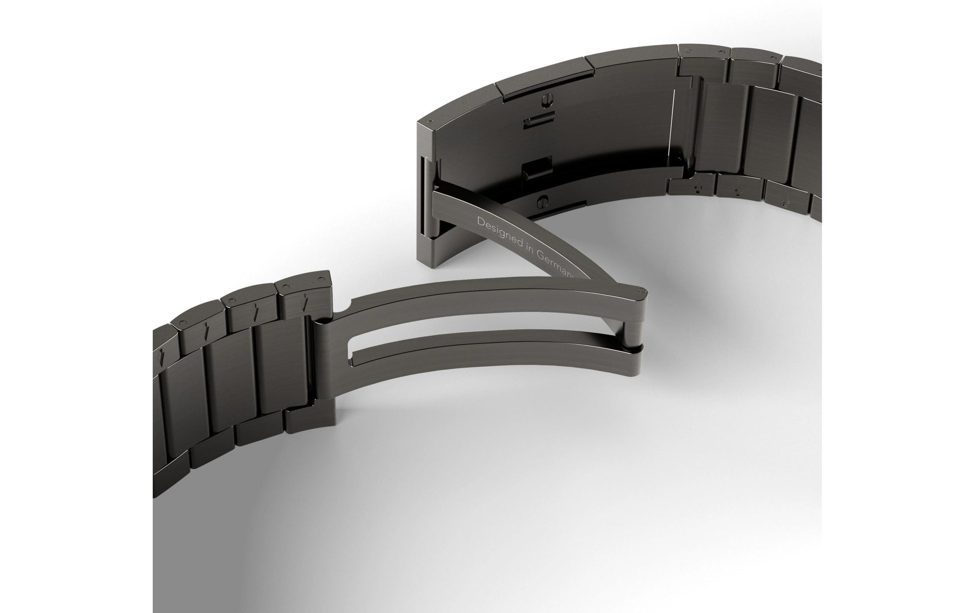 Vonmählen Link BraceletPro OS – Armband – für 40/41/42 mm, Granit Grau, Einheitsgrösse, Edelstahl