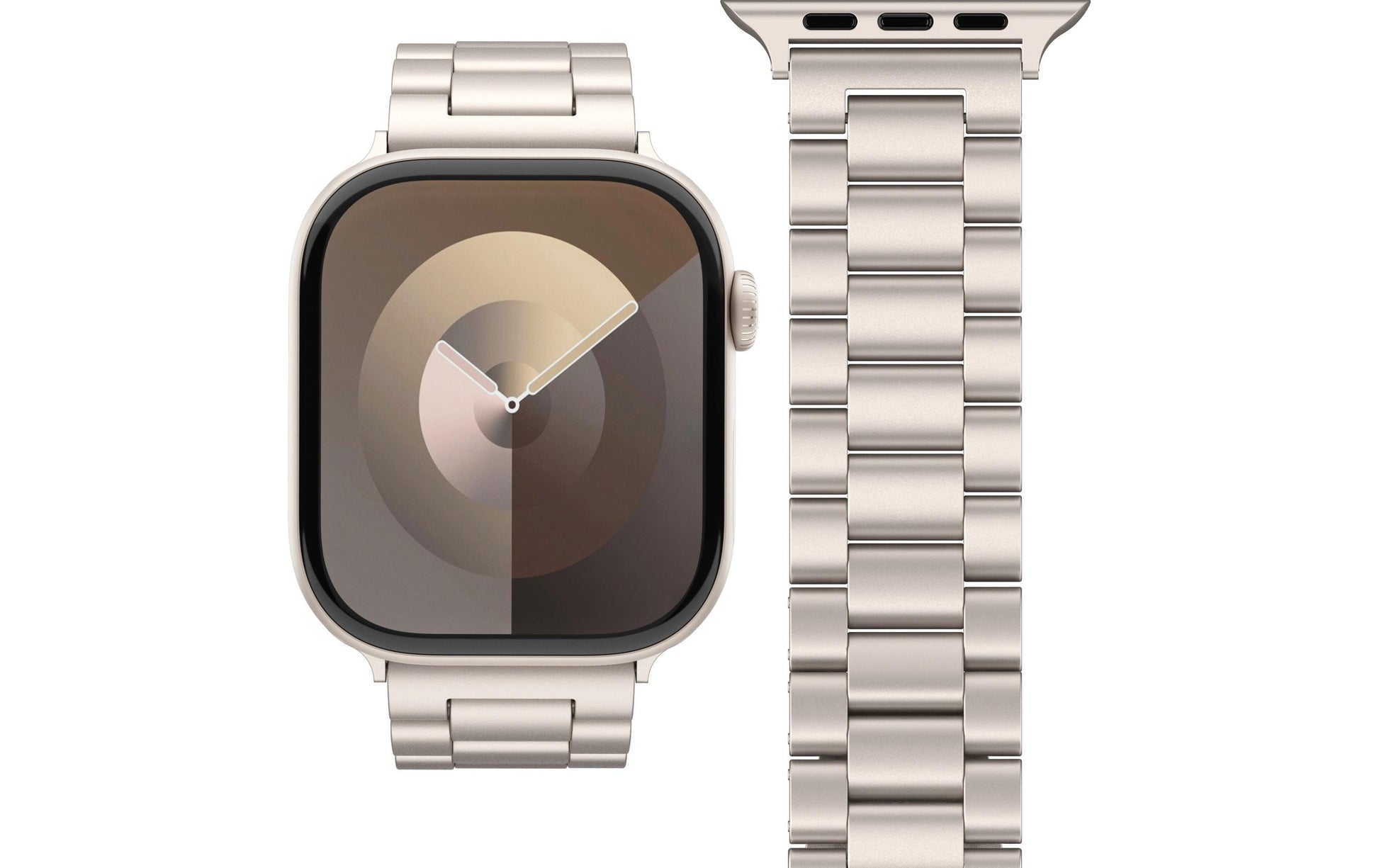 Vonmählen Link Bracelet2 – Armband – für Apple Watch (diverse Grössen) – Champagne, One Size, Edelstahl