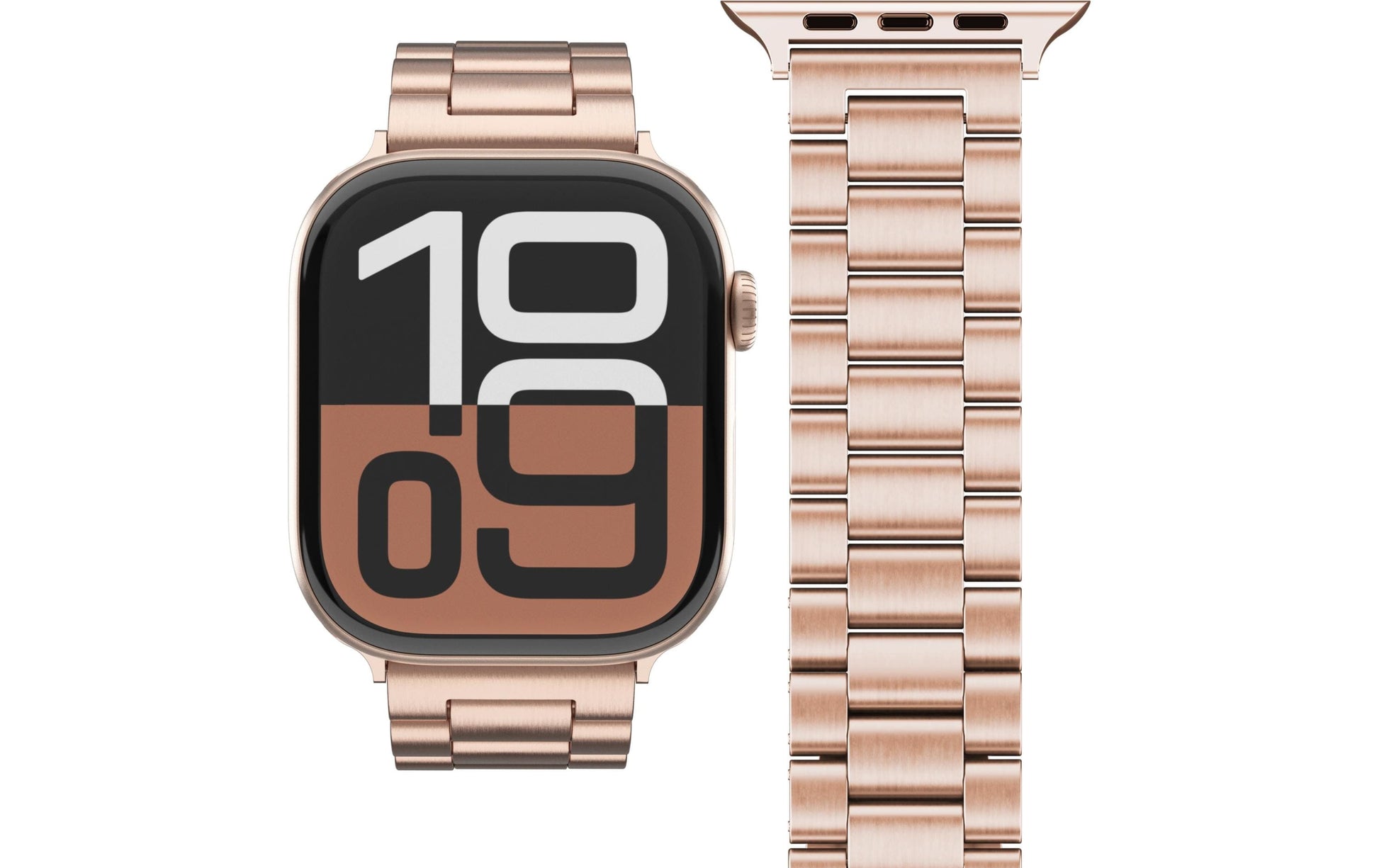 Vonmählen Link Bracelet2 – Armband – für 44/45/46/49 mm, Roségold, Einheitsgrösse, Edelstahl