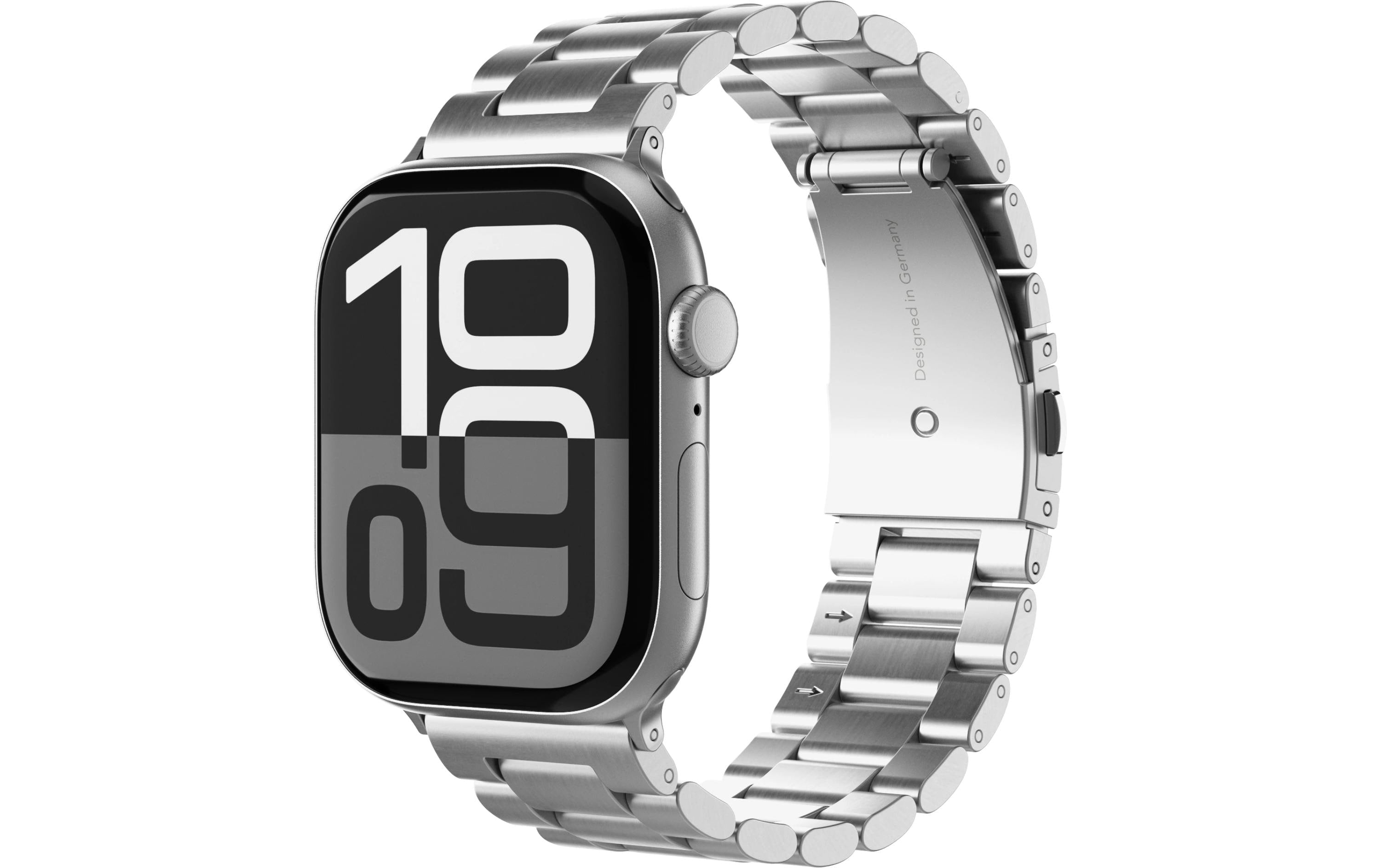 Vonmählen Link Bracelet2 – Armband – für Apple Watch (diverse Grössen) – Silber, Einheitsgrösse, Edelstahl