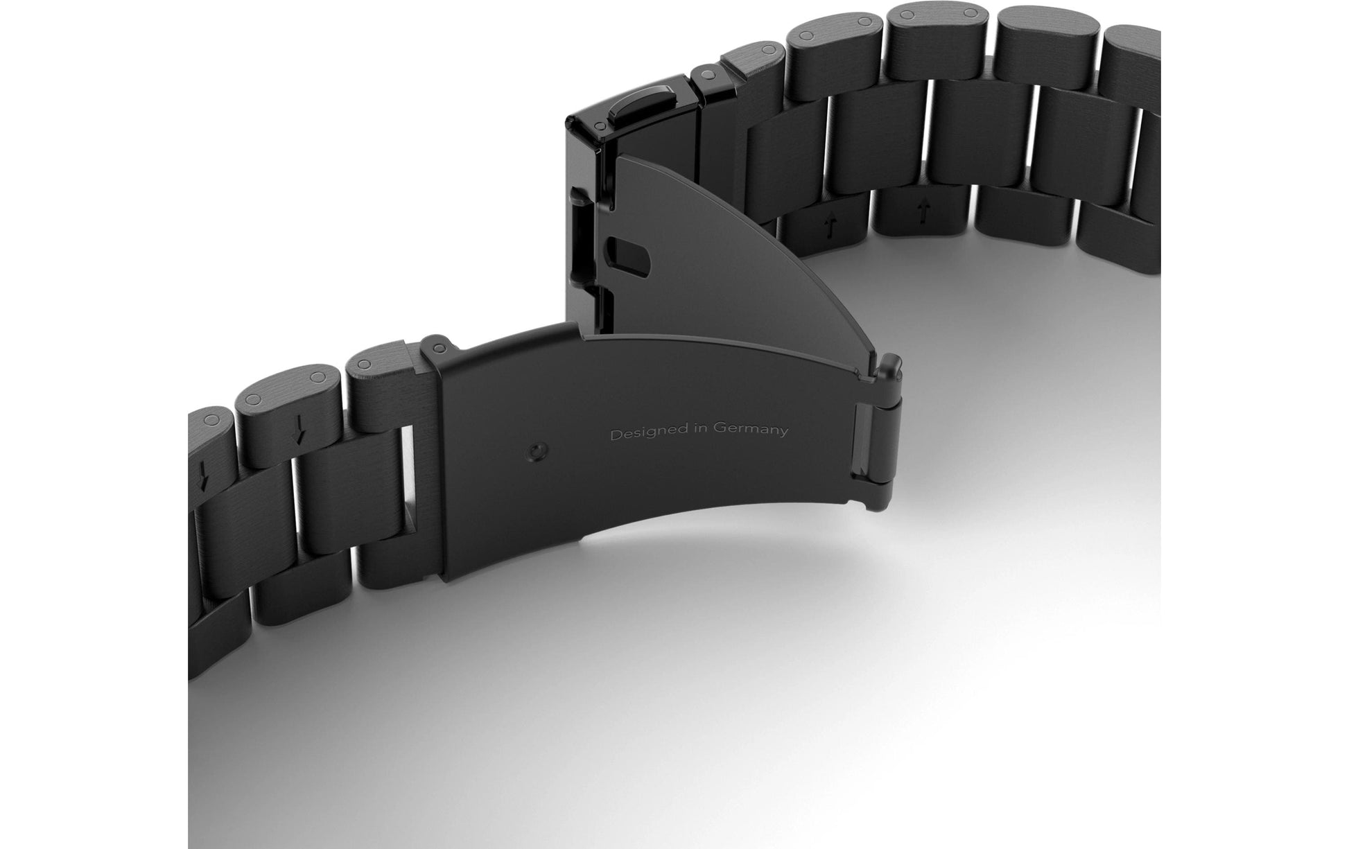 Vonmählen Link Bracelet2 – Armband – für Apple Watch (40, 41, 42 mm), Schwarz, One Size, Edelstahl