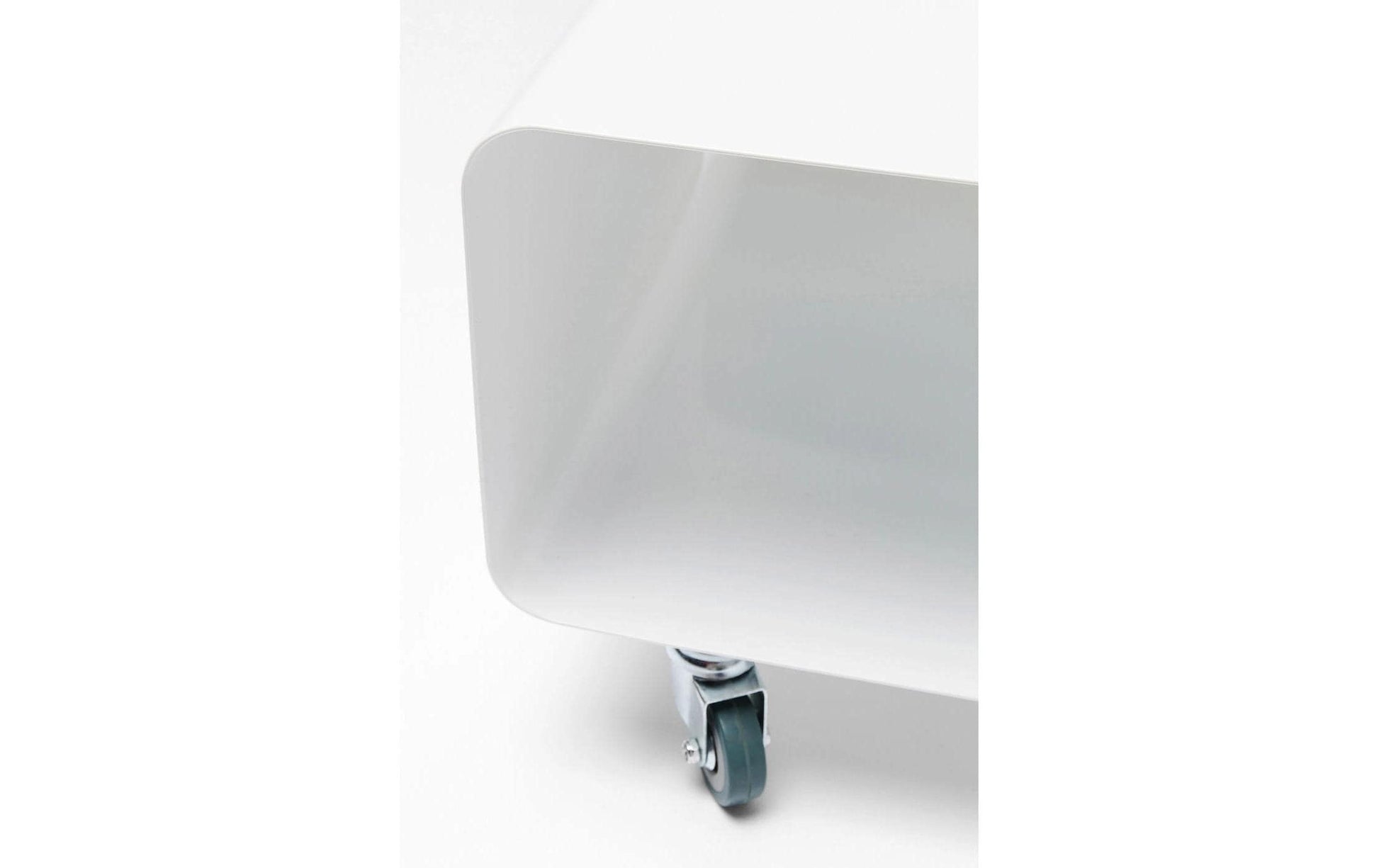 Kare TV-Möbel Lounge M – 90 × 42 × 30 cm, rechteckig – Stahl – weiss