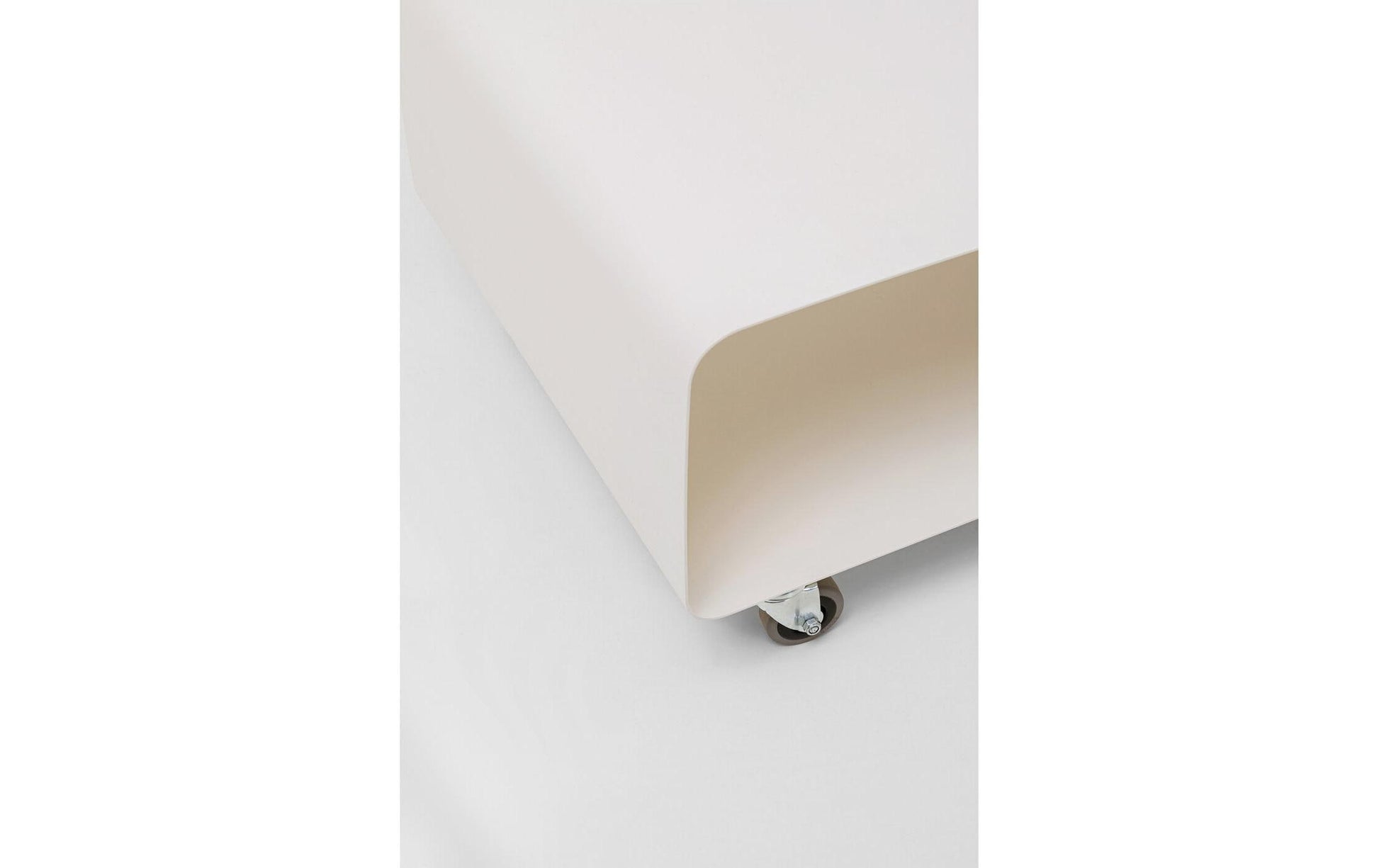 KARE Lounge TV-Möbel M – 90 × 42 × 30 cm – Stahl – Beige