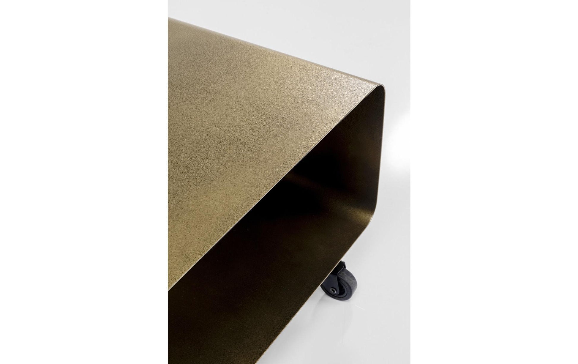 KARE Lounge TV-Möbel M – 90 × 42 × 30 cm, rechteckig – Stahl – braun