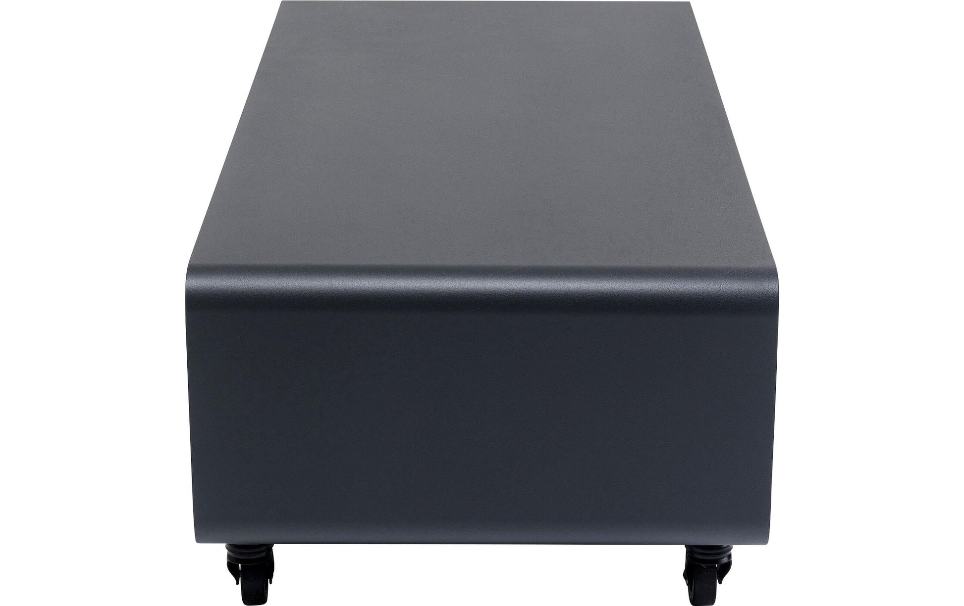 KARE Lounge M TV-Möbel für TVs bis 35" – 90 × 42 × 30 cm – Stahl – Grau