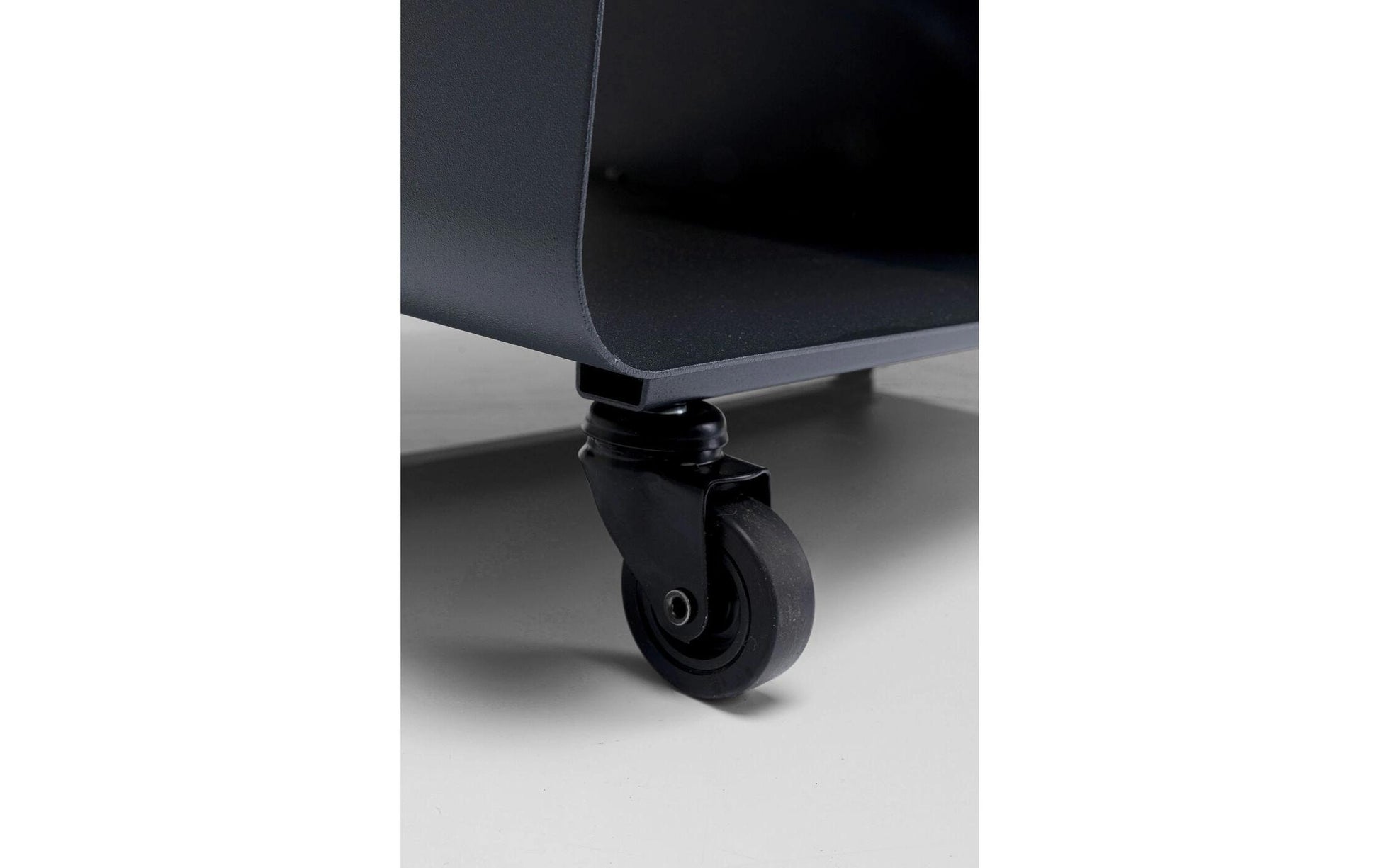 KARE Lounge M TV-Möbel für TVs bis 35" – 90 × 42 × 30 cm – Stahl – Grau