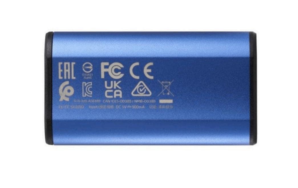 ADATA Flash SE920 Speichergerät – 500 GB, USB 3.2 Gen 2x2 (USB-C), Blau