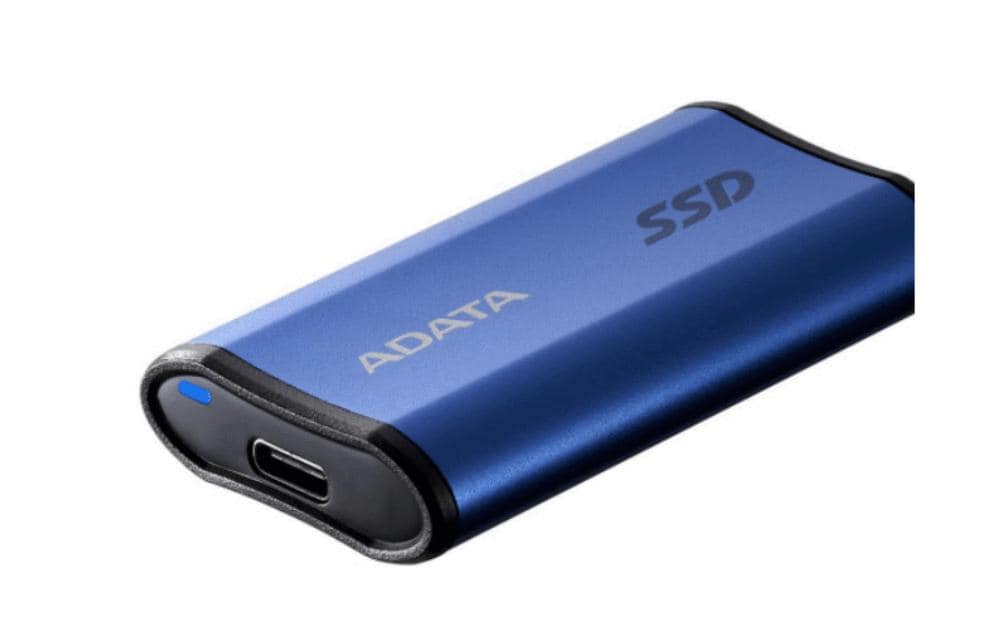 ADATA Flash SE920 Speichergerät – 2 TB, USB-C (USB 3.2 Gen 2x2), Blau