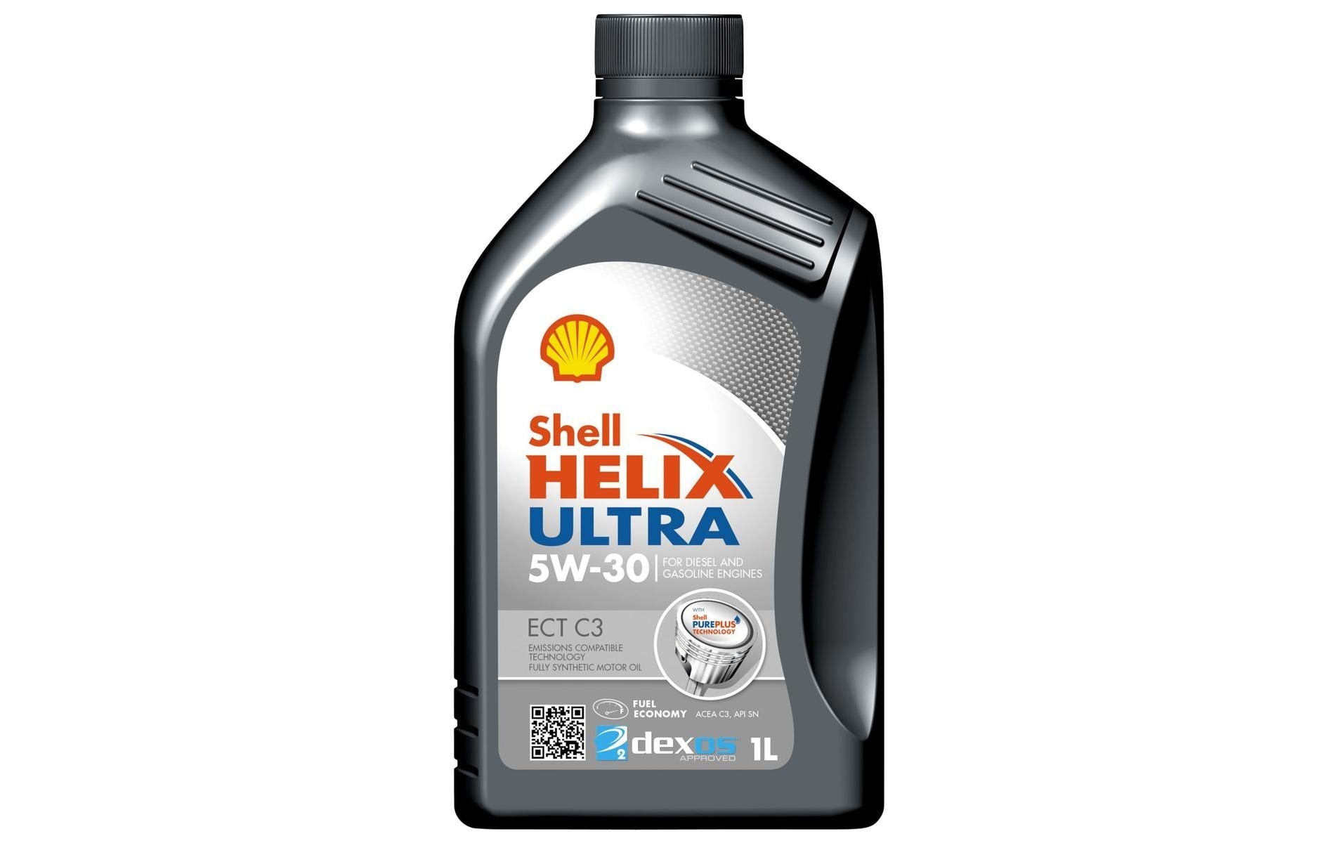 Shell Helix Ultra ECT C3 Motoröl 5W/30 – für Diesel- & Benzinmotoren – 1 l
