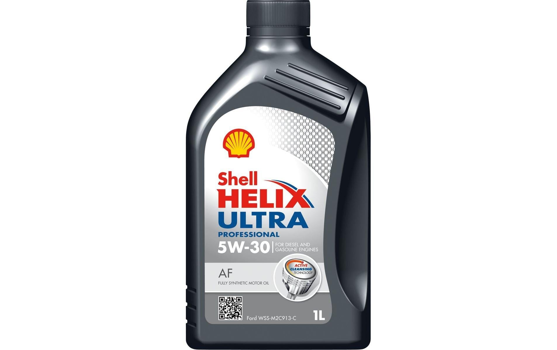 Shell Helix Ultra Professional AF Motoröl 5W/30 – für Personenwagen, Diesel & Benzin – 1 l