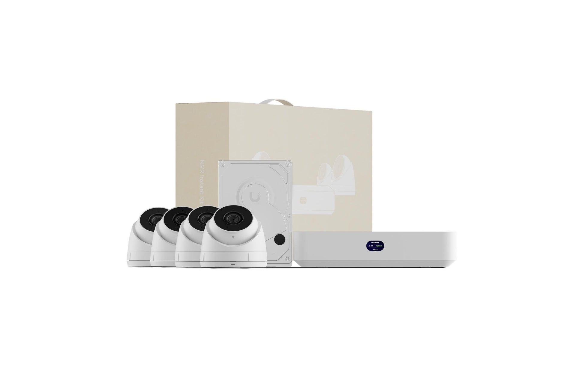 Ubiquiti UniFi Protect UNVR-INSTANT-KIT Turret – 4MP – IR 30 m – PoE – IP66