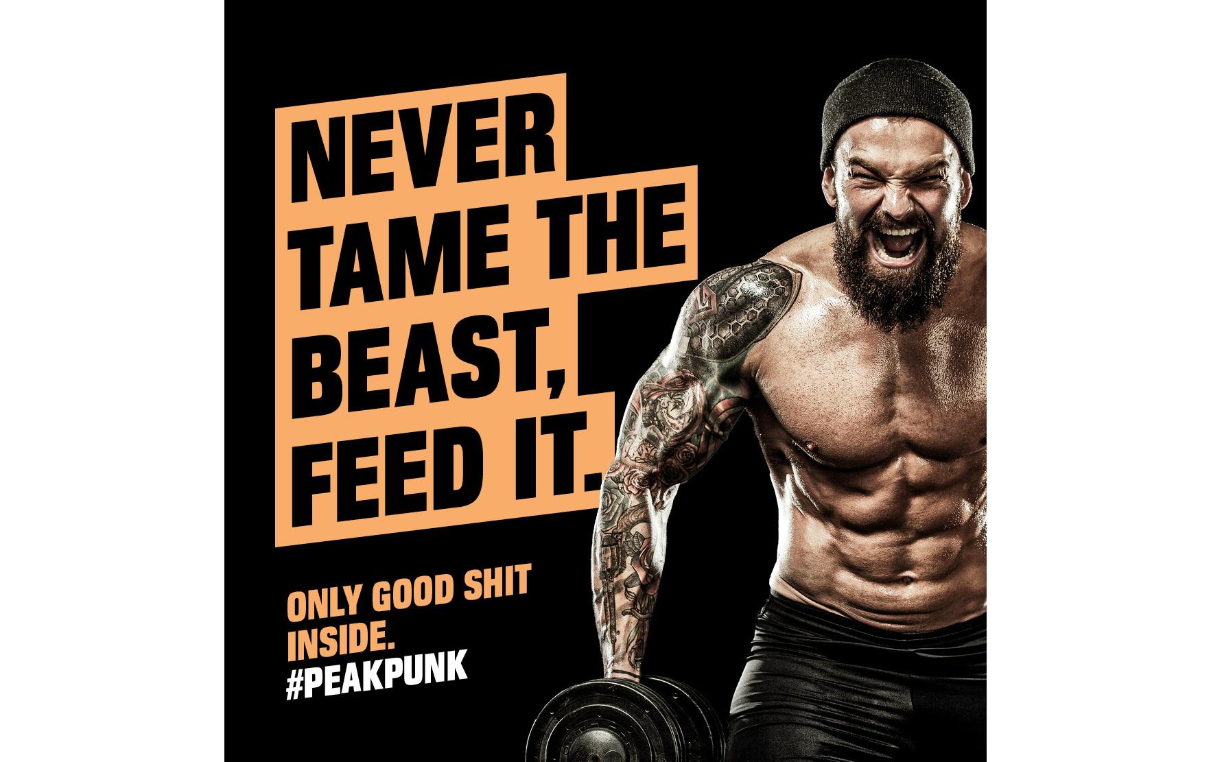 Peak punk Protein-Shake Pulver Mango & Kokos – Bio, glutenfrei – 250 g
