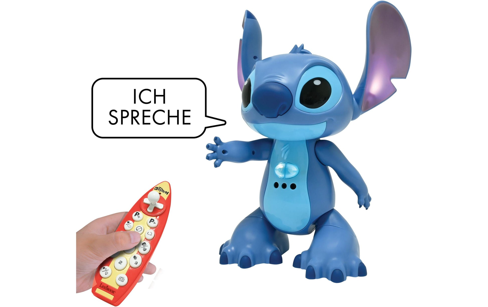 Lexibook STITCHi3 RC Bilingual Roboter – Tier-Roboter – 3 Batterien – ab 5 Jahren – blau