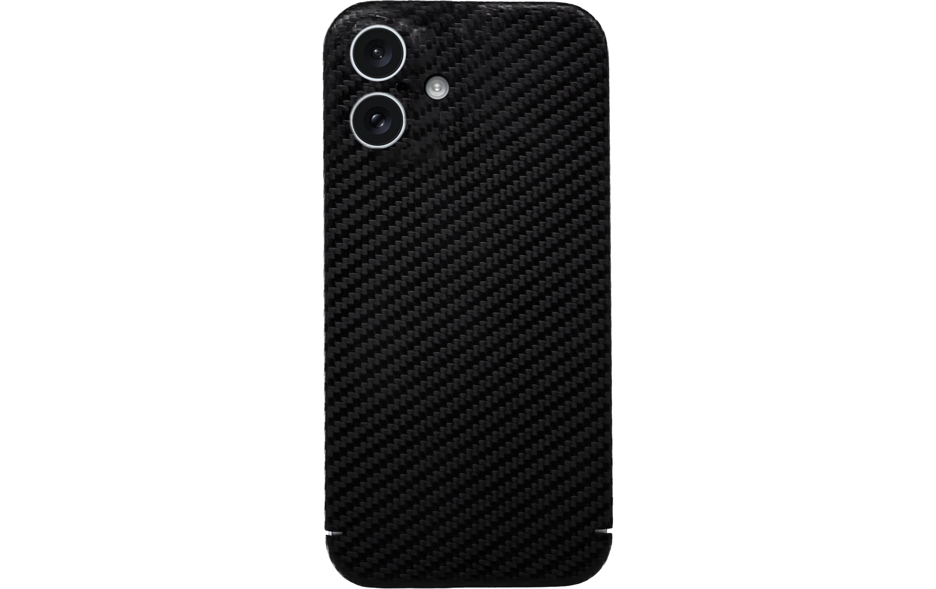 Nevox Backcover Carbon Series – für Apple iPhone 17 – schwarz – Aramidfasern
