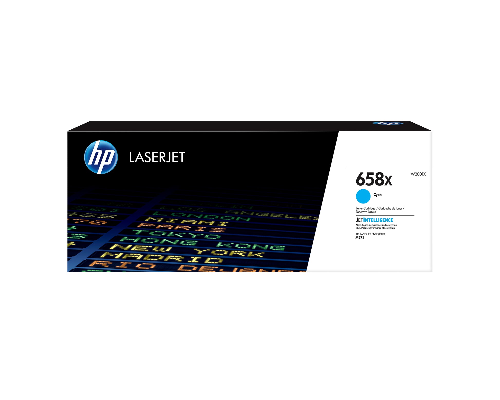 HP Toner 658X – cyan, 28000 Seiten