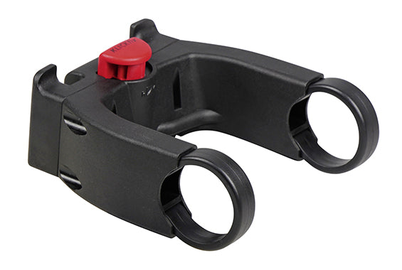 KLICKfix Adapter für Lenkerhalterung – bis 7 kg, für Lenker Ø 22–31,8 mm – schwarz