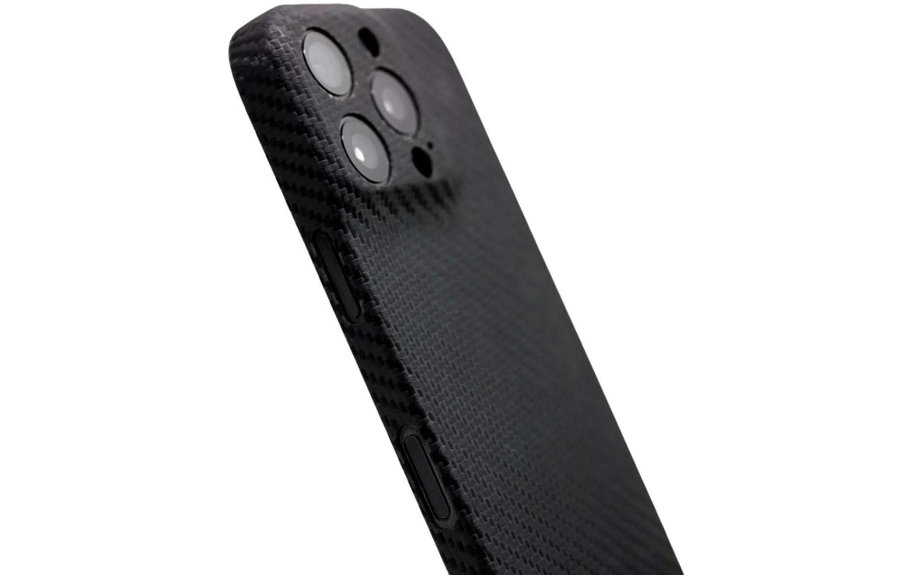 Nevox – Backcover Carbon Series – für Apple iPhone 17 Pro – schwarz – Aramidfasern