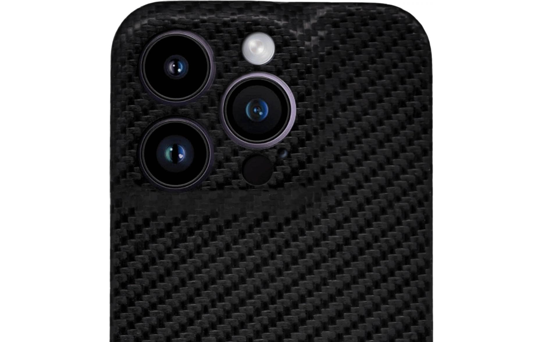 Nevox – Backcover Carbon Series – für Apple iPhone 17 Pro – schwarz – Aramidfasern – MagSafe-kompatibel