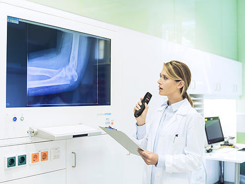 Philips SpeechMike Premium Air SMP4000 – Diktiergerät, USB, für ACC4000 Dockingstation, schwarz